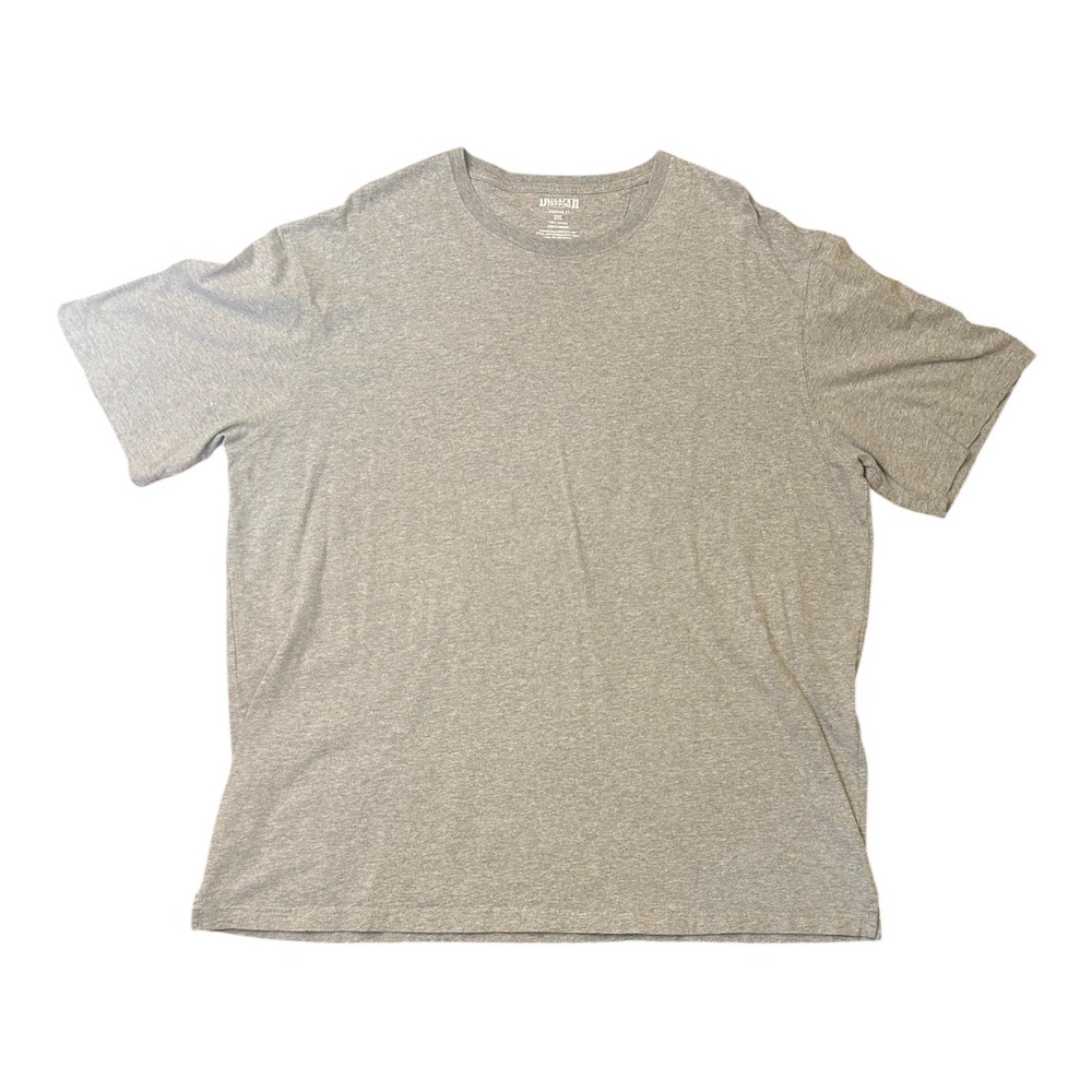 Duluth Trading Co Longtail T Shirt Mens 2XL Heather Gray Cotton Crew Neck 1002